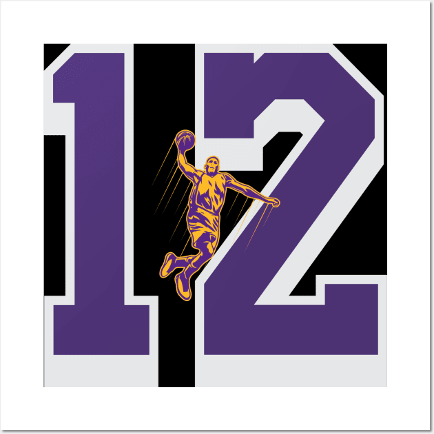 Lakers no 12 sales